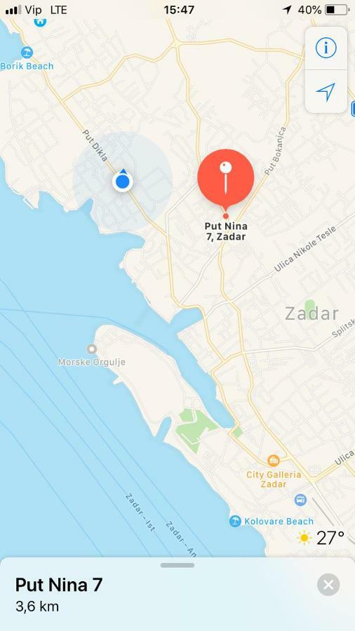 Apartment Ema زادار المظهر الخارجي الصورة